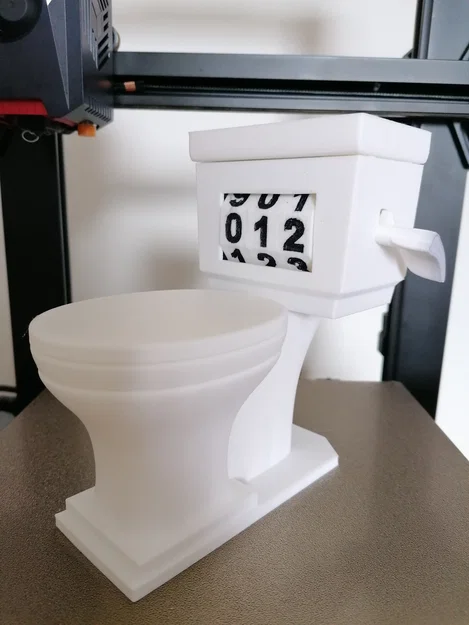 Mechanical Toilet Counter – Bộ đếm cơ kiểu bồn cầu - Image 3