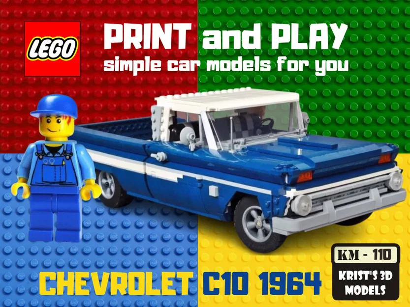 LEGO Chevrolet C10 Pickup - 1964 - Image 1