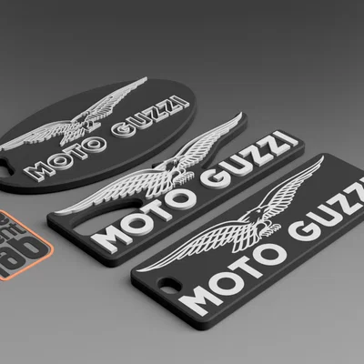 Moto Guzzi - Móc khóa - Portachiavi - Porte Clès - 钥匙链 - Schlüsselanhänger