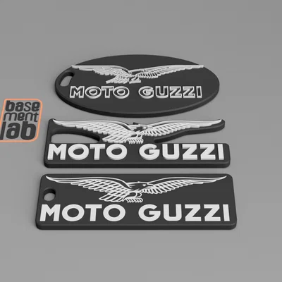 Moto Guzzi - Móc khóa - Portachiavi - Porte Clès - 钥匙链 - Schlüsselanhänger
