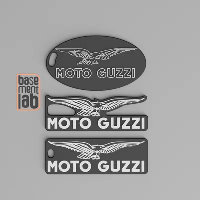 Moto Guzzi - Móc khóa - Portachiavi - Porte Clès - 钥匙链 - Schlüsselanhänger