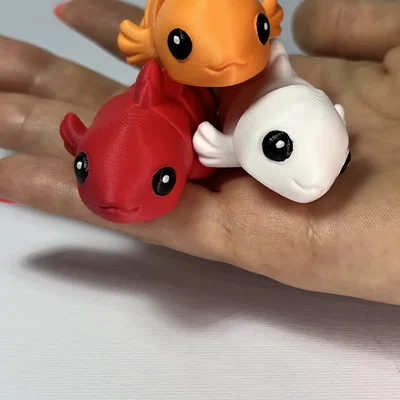 Cá Vàng Flexi Dễ Thương (Đồ chơi, Móc khóa & Nam châm)