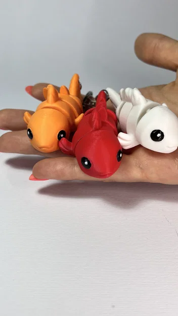 Cá Vàng Flexi Dễ Thương (Đồ chơi, Móc khóa & Nam châm) - Image 4