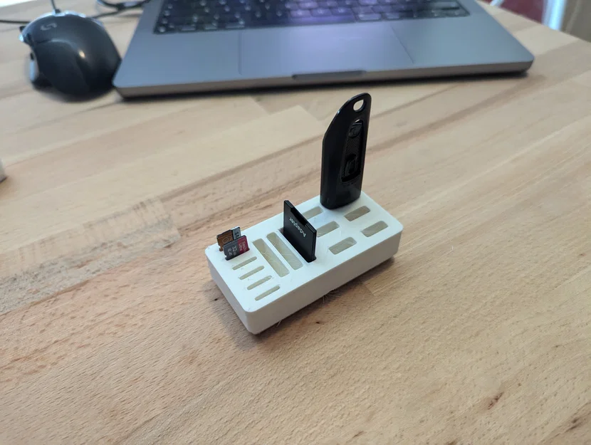 Khay Đựng USB và Thẻ Nhớ Chuẩn Gridfinity Tiện Lợi - Image 8