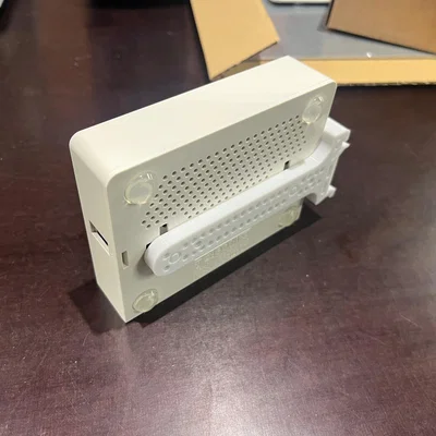 Ngàm gắn DIN rail 3D cho router Mikrotik hEX, hAP series