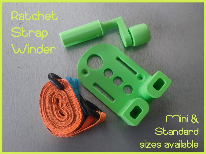 Bộ cuốn dây chằng Ratchet Strap Winder / Tie Down Strap (Spanngurt Wickler) - Image 1