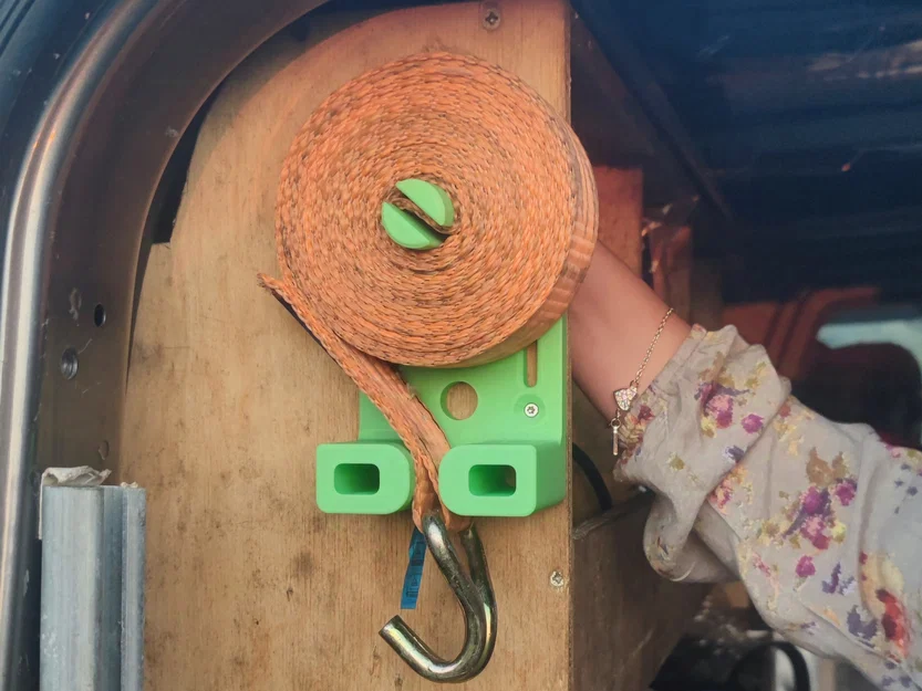 Bộ cuốn dây chằng Ratchet Strap Winder / Tie Down Strap (Spanngurt Wickler) - Image 2