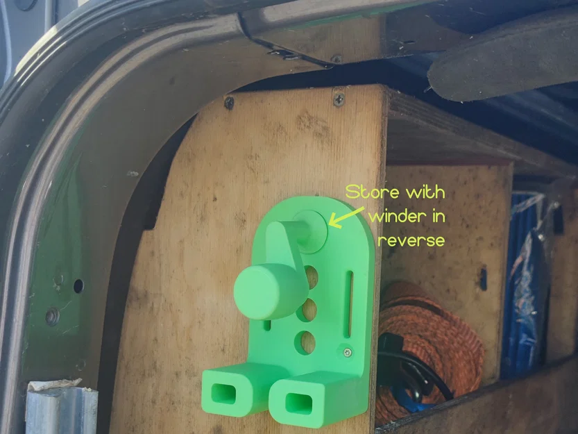 Bộ cuốn dây chằng Ratchet Strap Winder / Tie Down Strap (Spanngurt Wickler) - Image 6