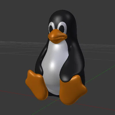 Mô hình Tux - Linh vật Linux