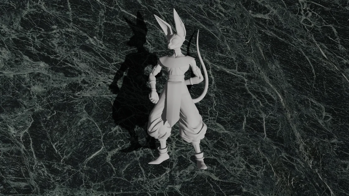 Bills Dragon Ball Z #13 Tối ưu cho in 3D - Image 1
