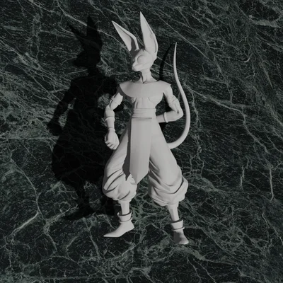 Bills Dragon Ball Z #13 Tối ưu cho in 3D