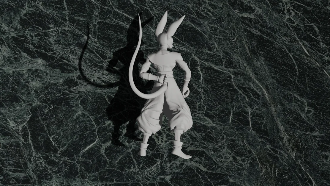 Bills Dragon Ball Z #13 Tối ưu cho in 3D - Image 3