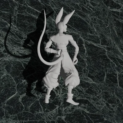 Bills Dragon Ball Z #13 Tối ưu cho in 3D