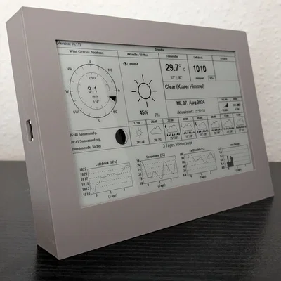 Vỏ Waveshare ePaper 7.5 inch cho DFRobot FireBeetle