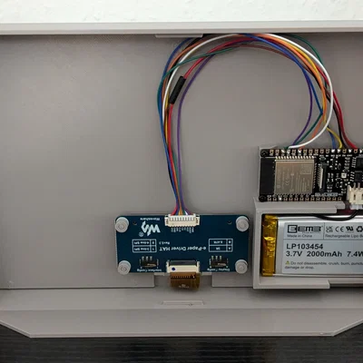 Vỏ Waveshare ePaper 7.5 inch cho DFRobot FireBeetle