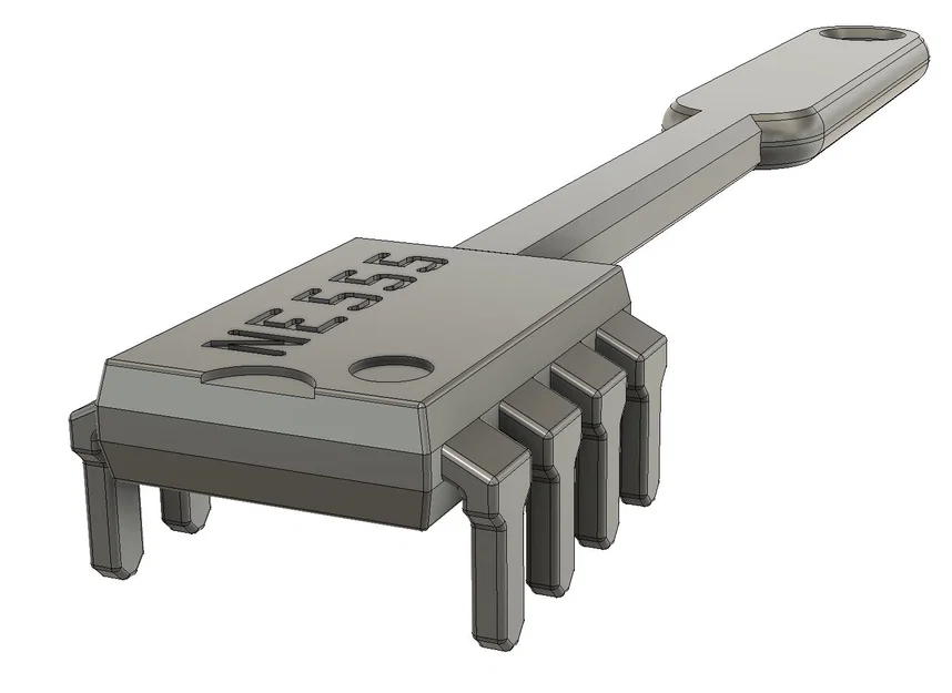 Cây gãi lưng NE555 Scratcher độc đáo cho người yêu công nghệ - Image 1