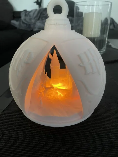 Quả Châu Noel Harry Potter Có Đèn (Beleuchtete Harry Potter Weihnachtskugel) - Image 1