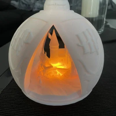Quả Châu Noel Harry Potter Có Đèn (Beleuchtete Harry Potter Weihnachtskugel)