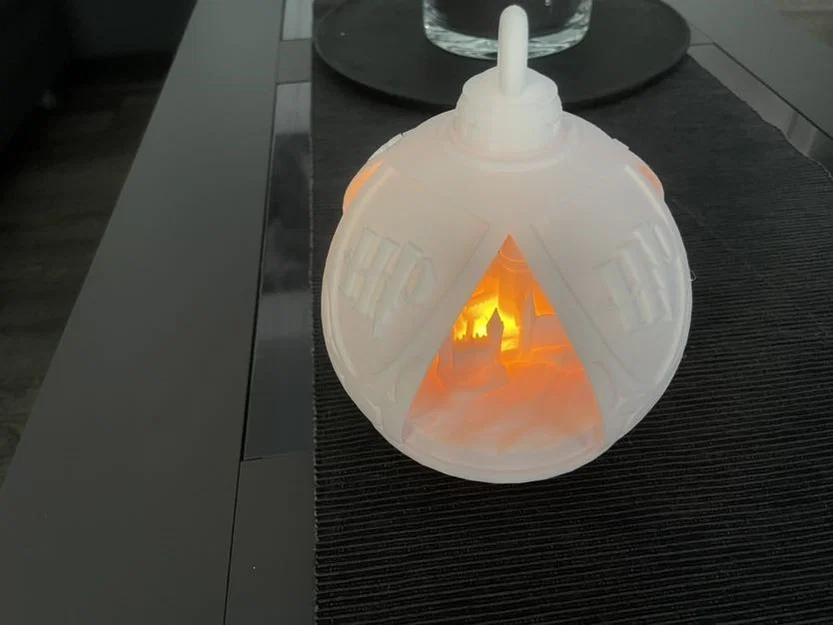 Quả Châu Noel Harry Potter Có Đèn (Beleuchtete Harry Potter Weihnachtskugel) - Image 2