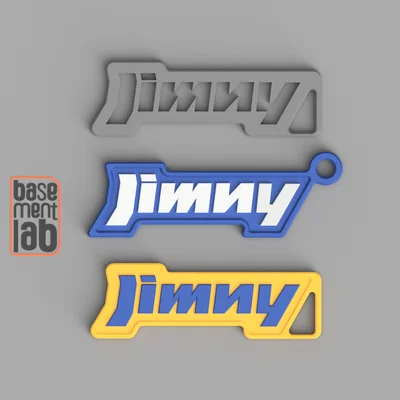 Jimny Suzuki Type J1 - J4 - Móc khóa (Key chain)