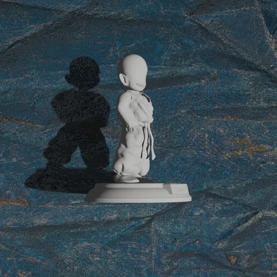 Krillin Dragon Ball Z #1 Tối ưu cho in 3D