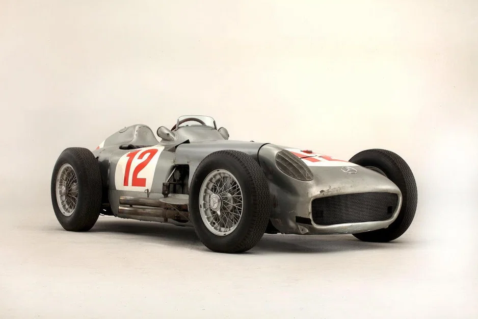 Mô hình lắp ráp xe đua Mercedes-Benz W196 Kit Card (In 3D) - Image 9
