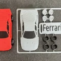 Mô hình Ferrari kit Card in 3D - Tự tay lắp ráp siêu xe mini cực chất - Thumbnail 3