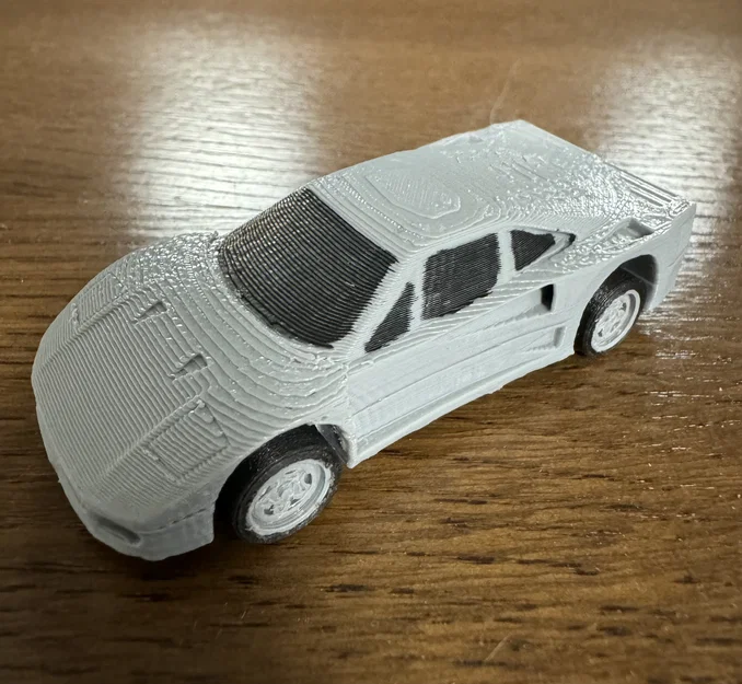 Mô hình Ferrari kit Card in 3D - Tự tay lắp ráp siêu xe mini cực chất - Image 8