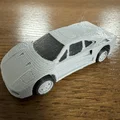 Mô hình Ferrari kit Card in 3D - Tự tay lắp ráp siêu xe mini cực chất - Thumbnail 8