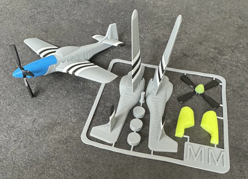 Kit card P-51 Mustang - Image 2