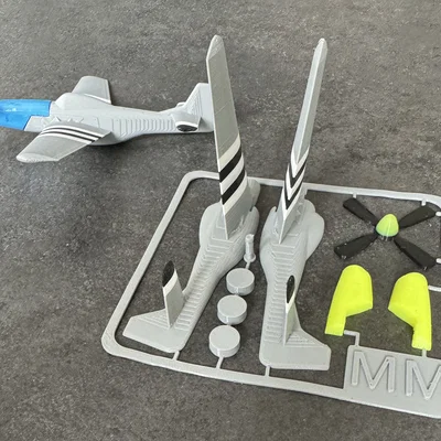 Kit card P-51 Mustang