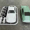 Mô hình lắp ráp xe Porsche 911 Kit Card cực chất cho người mê in 3D - Thumbnail 3