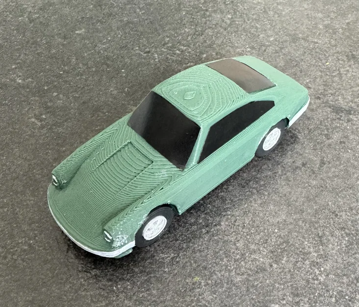 Mô hình lắp ráp xe Porsche 911 Kit Card cực chất cho người mê in 3D - Image 5