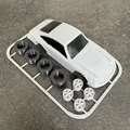 Mô hình lắp ráp xe Porsche 911 Kit Card cực chất cho người mê in 3D - Thumbnail 6