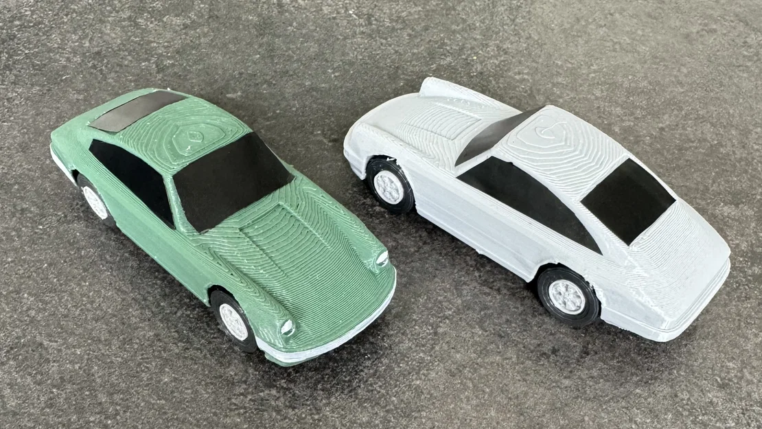 Mô hình lắp ráp xe Porsche 911 Kit Card cực chất cho người mê in 3D - Image 9
