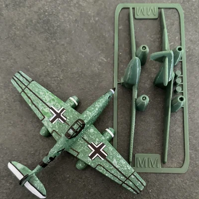 Messerschmitt Me 262 kit card – thẻ kit lắp ráp