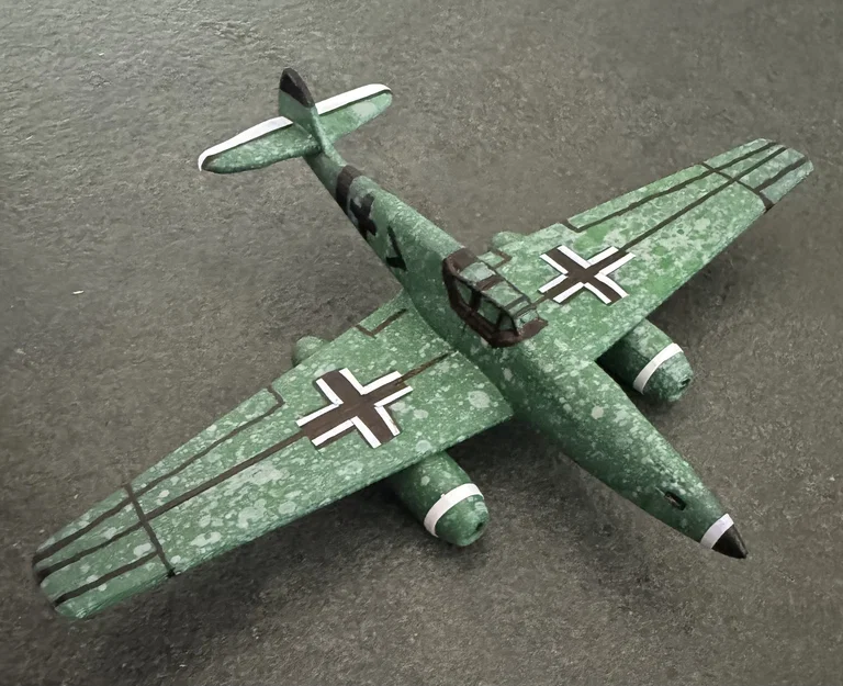 Messerschmitt Me 262 kit card – thẻ kit lắp ráp - Image 8