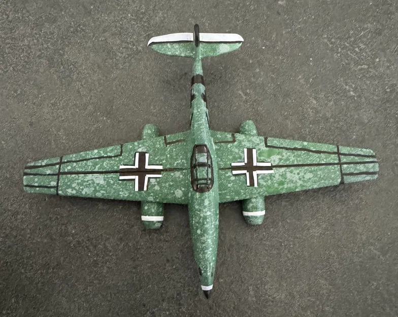 Messerschmitt Me 262 kit card – thẻ kit lắp ráp - Image 11