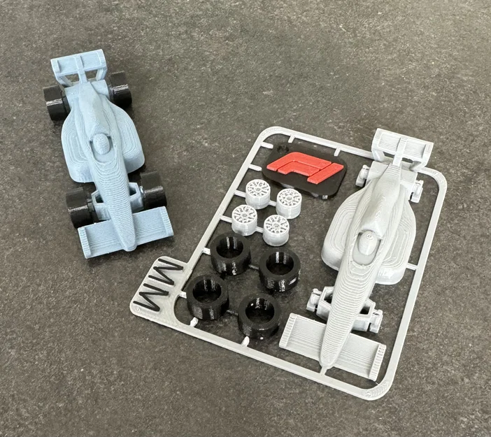 Formula 1 kit card – Thẻ kit xe F1 - Image 1