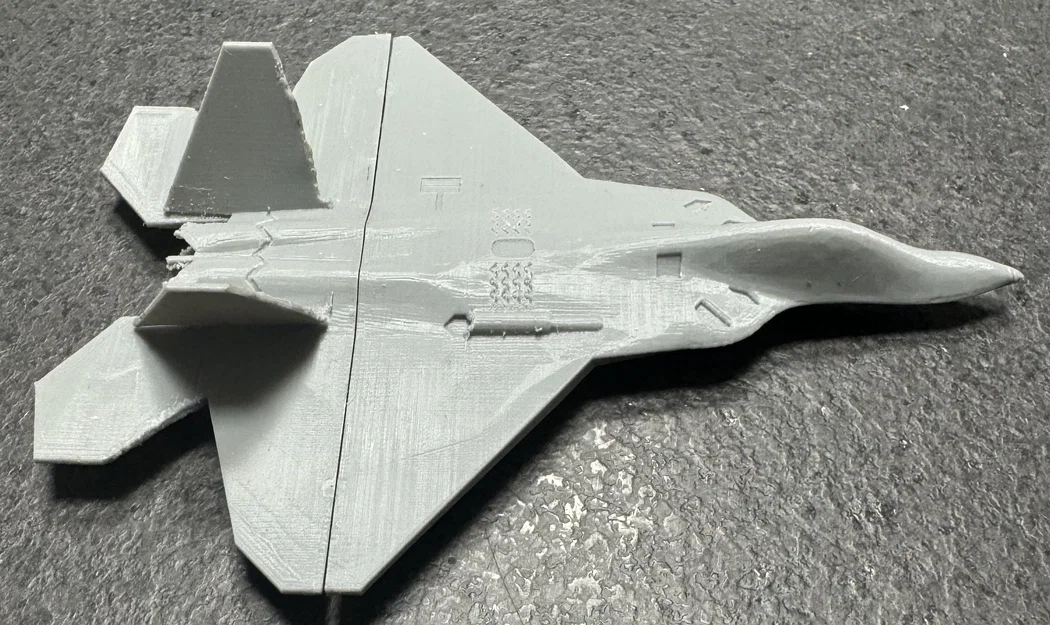 Mô hình lắp ráp máy bay chiến đấu F-22 (Kit Card) ấn tượng - Image 13
