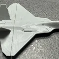 Mô hình lắp ráp máy bay chiến đấu F-22 (Kit Card) ấn tượng - Thumbnail 13