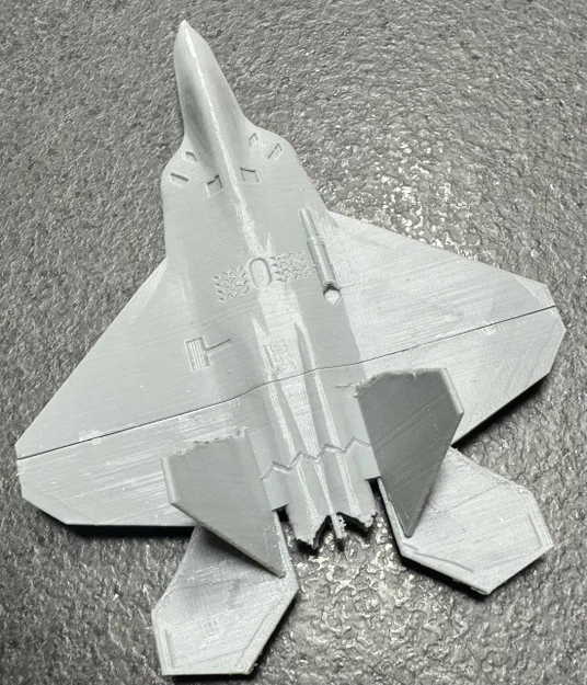 Mô hình lắp ráp máy bay chiến đấu F-22 (Kit Card) ấn tượng - Image 16