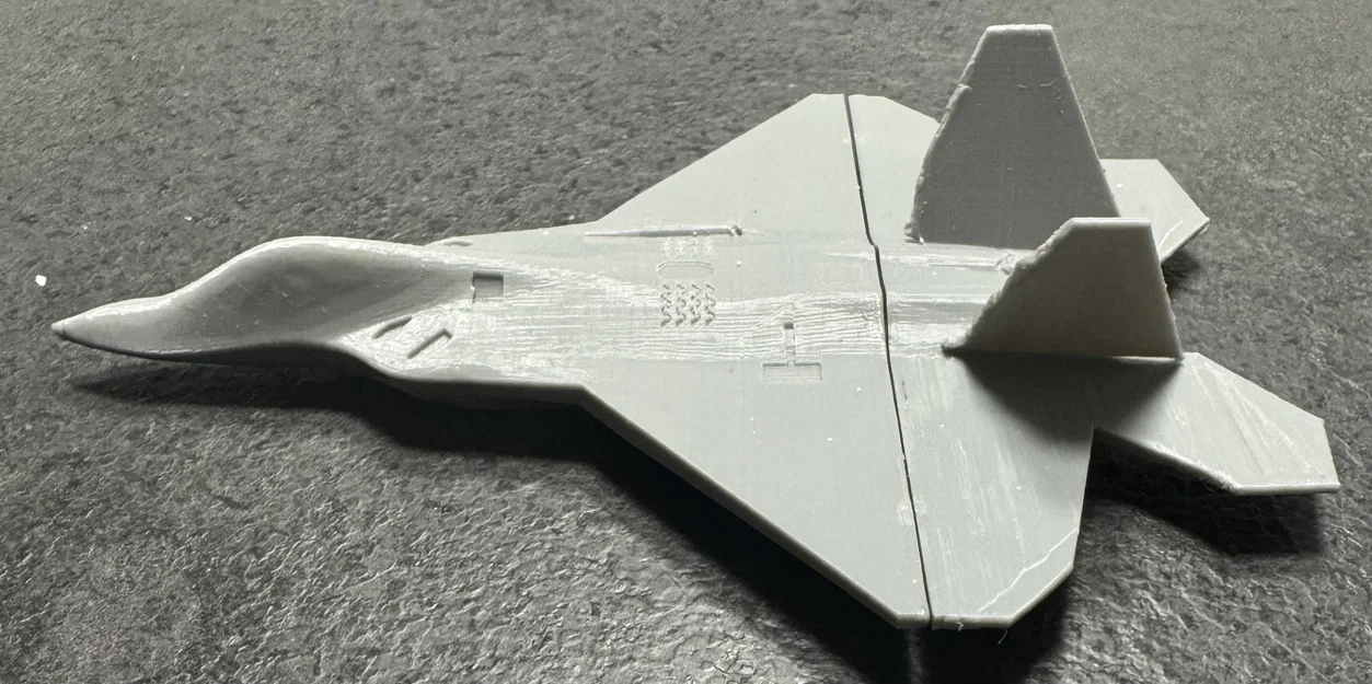 Mô hình lắp ráp máy bay chiến đấu F-22 (Kit Card) ấn tượng - Image 17