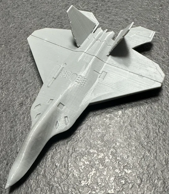 Mô hình lắp ráp máy bay chiến đấu F-22 (Kit Card) ấn tượng - Image 18