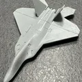 Mô hình lắp ráp máy bay chiến đấu F-22 (Kit Card) ấn tượng - Thumbnail 18