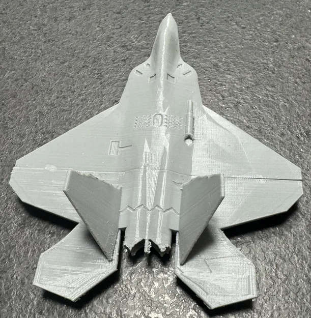 Mô hình lắp ráp máy bay chiến đấu F-22 (Kit Card) ấn tượng - Image 19