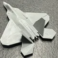 Mô hình lắp ráp máy bay chiến đấu F-22 (Kit Card) ấn tượng - Thumbnail 21