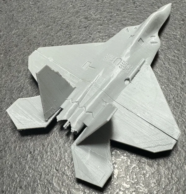 Mô hình lắp ráp máy bay chiến đấu F-22 (Kit Card) ấn tượng - Image 22