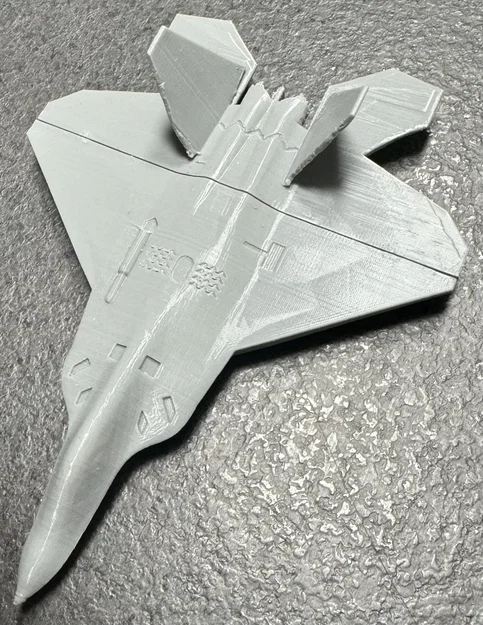 Mô hình lắp ráp máy bay chiến đấu F-22 (Kit Card) ấn tượng - Image 23
