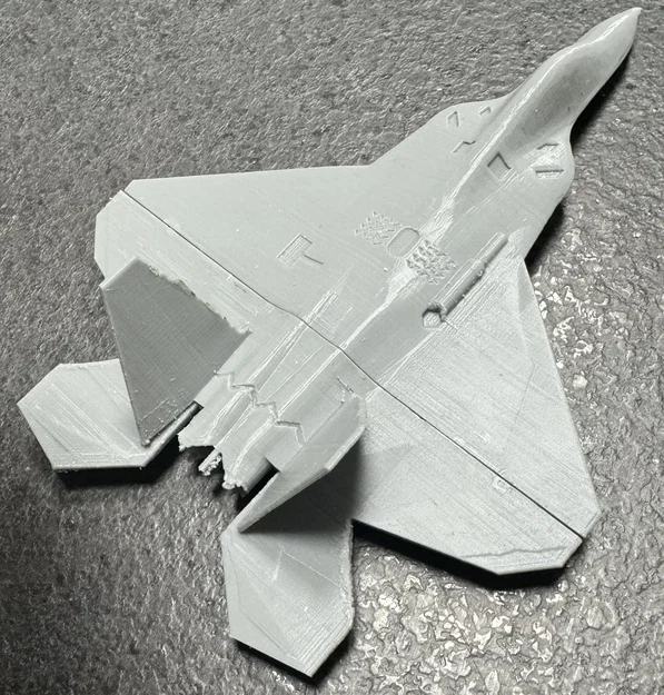Mô hình lắp ráp máy bay chiến đấu F-22 (Kit Card) ấn tượng - Image 24